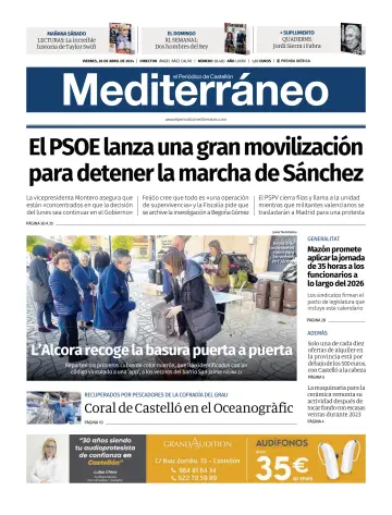 El Periódico Mediterráneo - 26 四月 2024