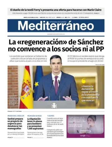 El Periódico Mediterráneo - 30 四月 2024