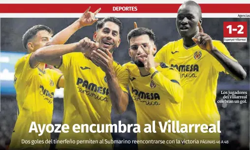 AYOZE ENCUMBRA AL VILLARREAL