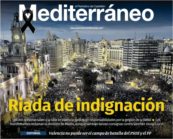 RIADA DE INDIGNACIÓN