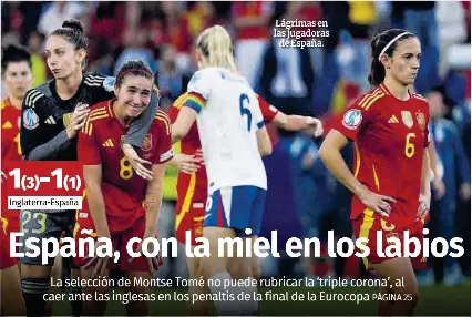 ESPAÑA, CON LA MIEL EN LOS LABIOS
