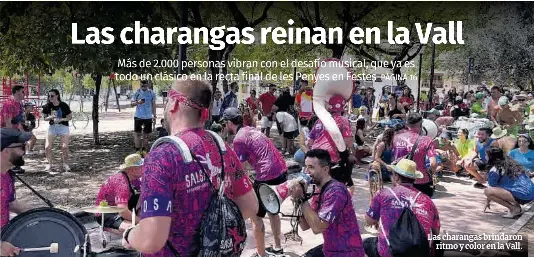 LAS CHARANGAS REINAN EN LA VALL