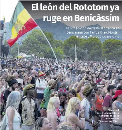 EL LEÓN DEL ROTOTOM YA RUGE EN BENICÀSSIM