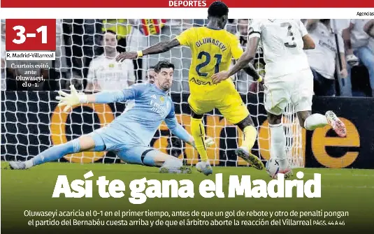 ASÍ TE GANA EL MADRID