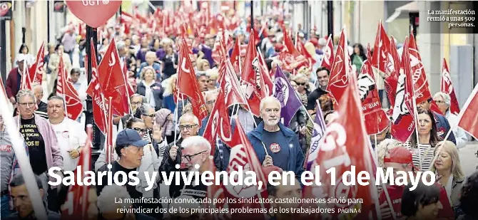 SALARIOS Y VIVIENDA, EN EL 1 DE MAYO