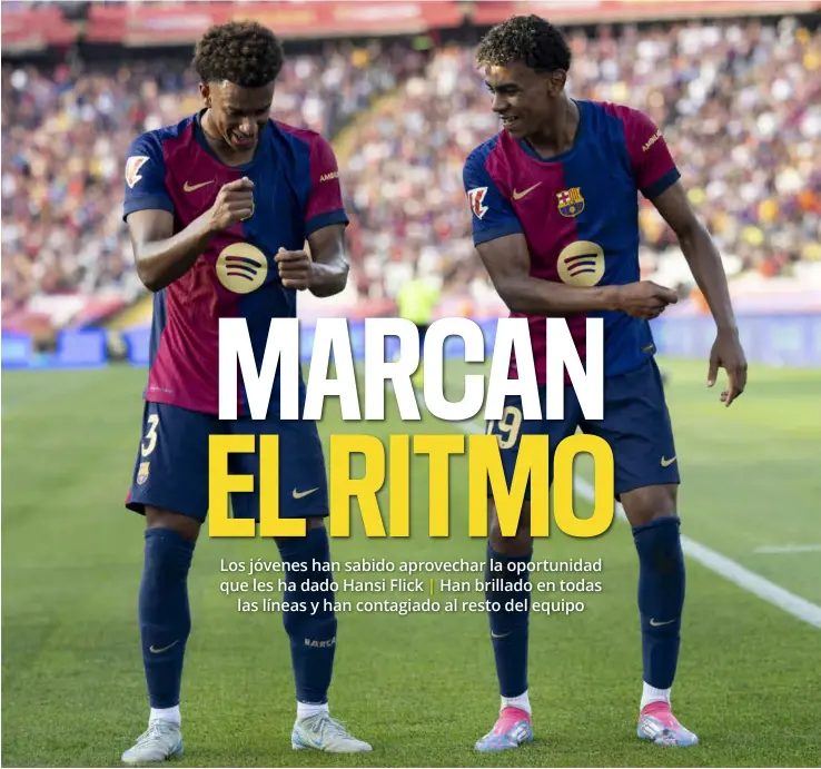 MARCAN EL RITMO