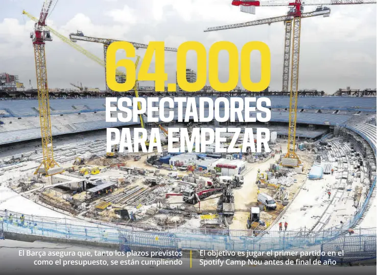 64.000 ESPECTADORES PARA EMPEZAR