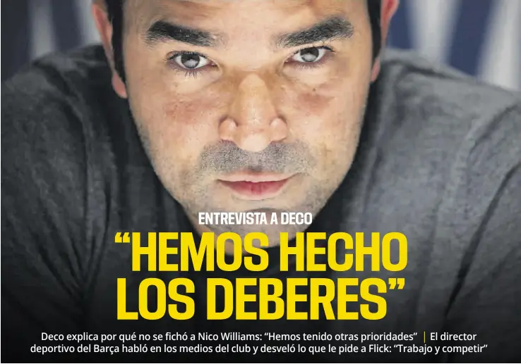 “HEMOS HECHO LOS DEBERES”