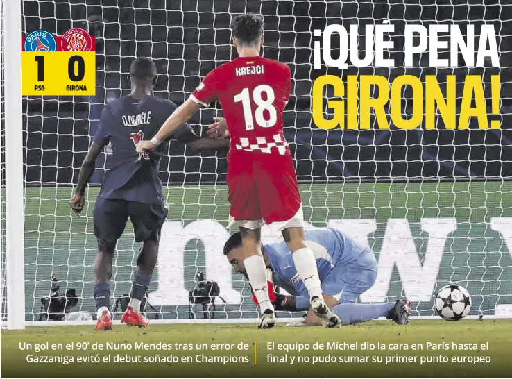 ¡QUÉ PENA GIRONA!