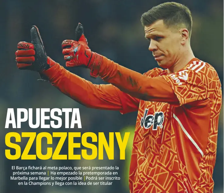 APUESTA SZCZESNY