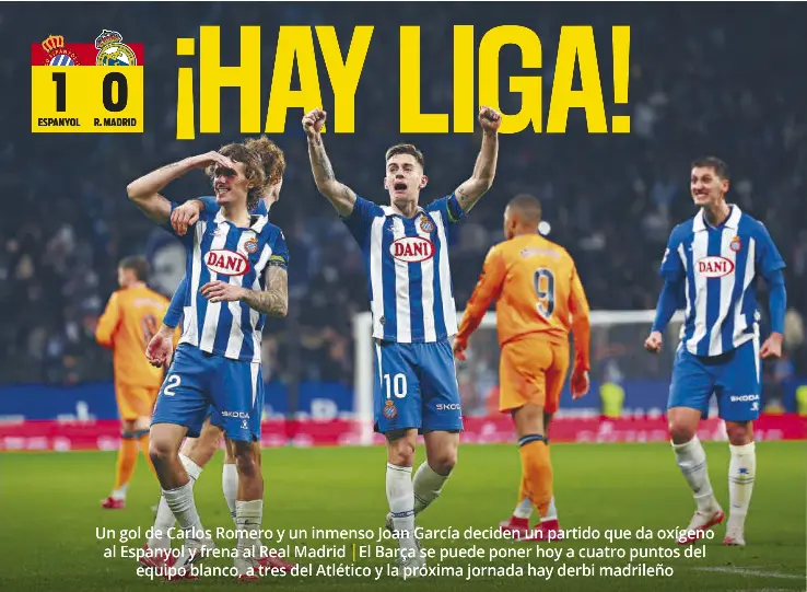 ¡ HAY LIGA!