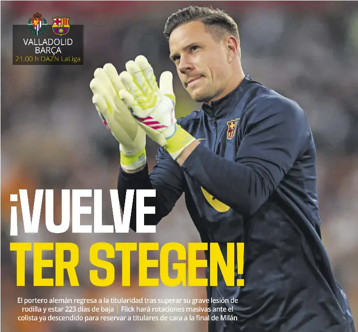 ¡ VUELVE TER STEGEN!