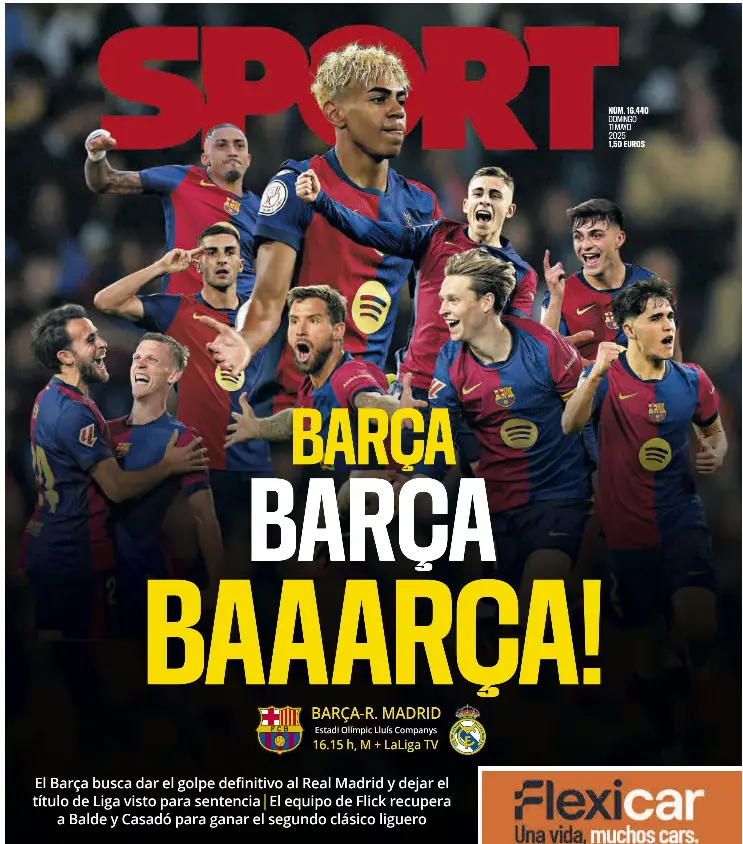 BARÇA BARÇA BAAARÇA!