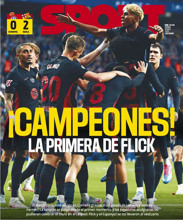 ¡ CAMPEONES!