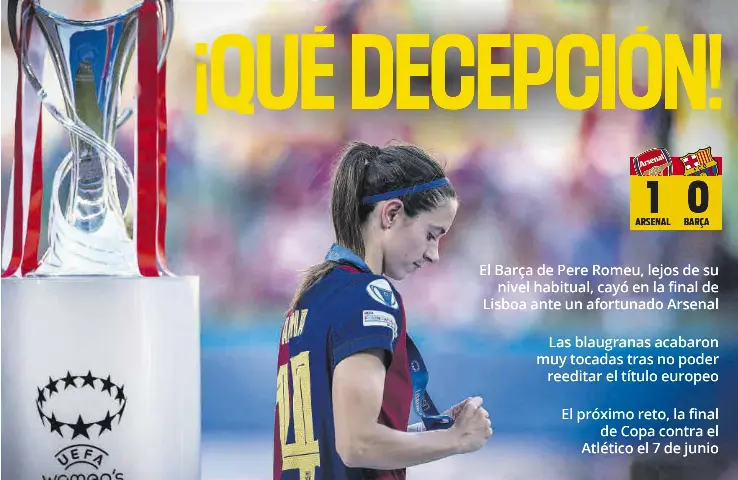 ¡ QUÉ DECEPCIÓN!