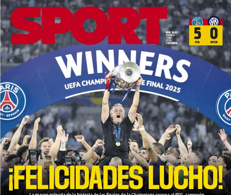 ¡ FELICIDADES LUCHO!