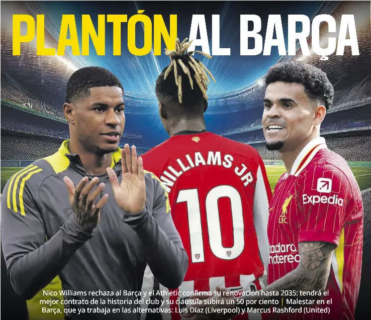 PLANTÓN AL BARÇA
