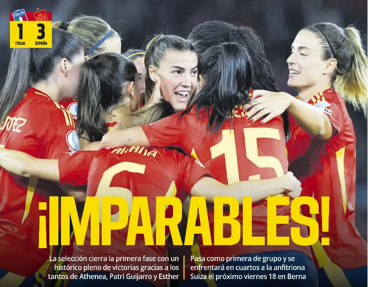 ¡ IMPARABLES!
