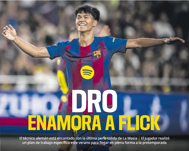 DRO ENAMORA A FLICK