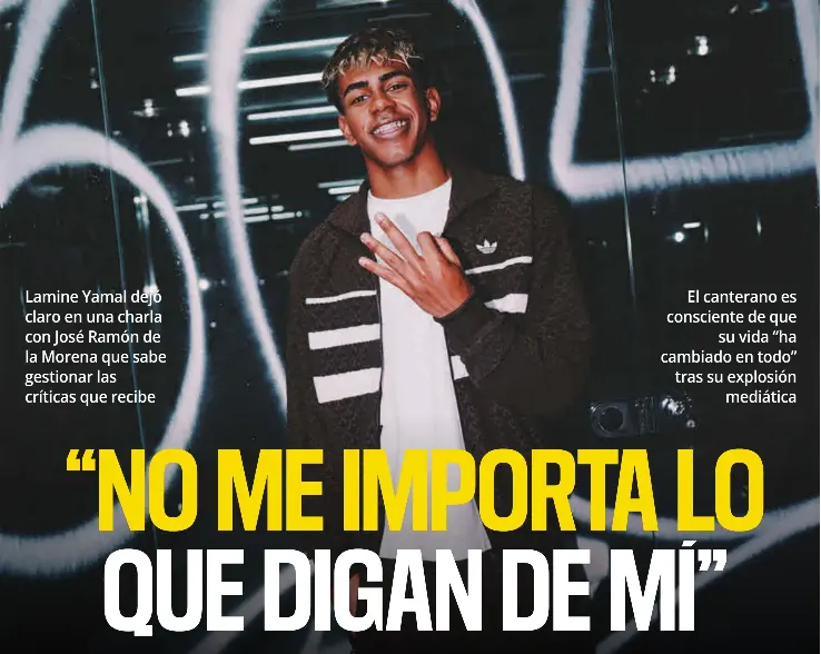 “NO ME IMPORTA LO QUE DIGAN DE MÍ”
