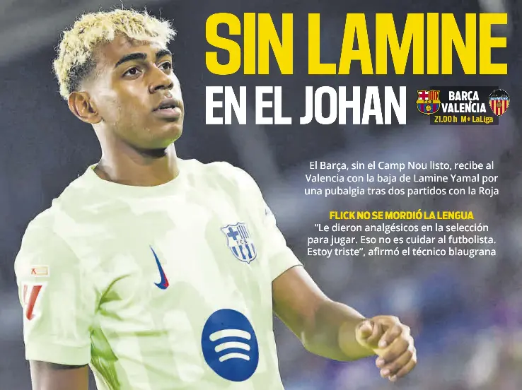 SIN LAMINE EN EL JOHAN