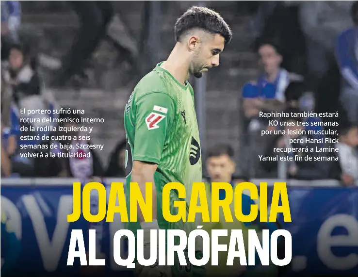 JOAN GARCIA AL QUIRÓFANO