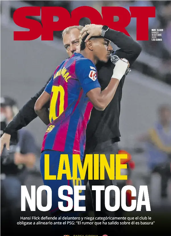 LAMINE NO SE TOCA