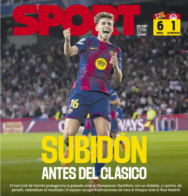 SUBIDÓN ANTES DEL CLÁSICO