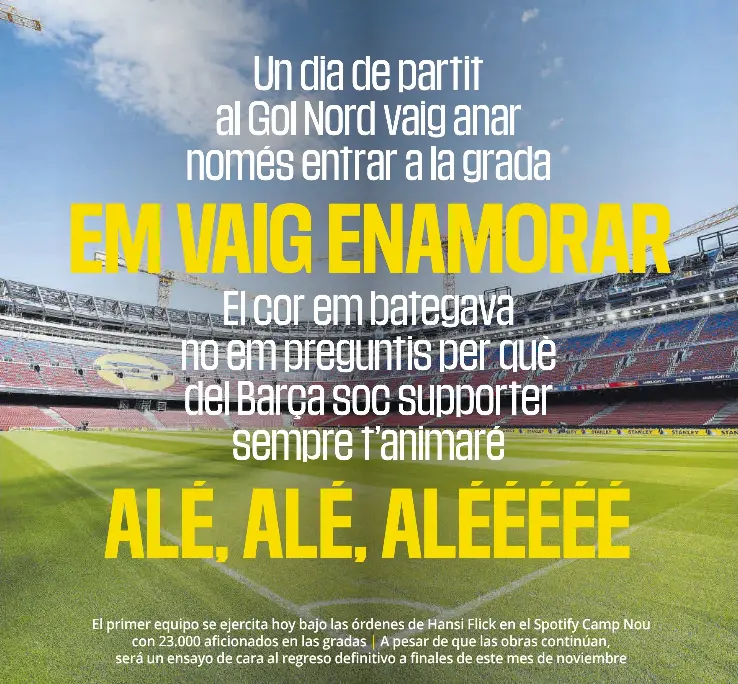 EM VAIG ENAMORAR ALÉ, ALÉ, ALÉÉÉÉÉ