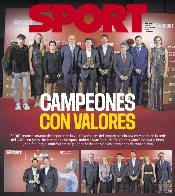 CAMPEONES CON VALORES