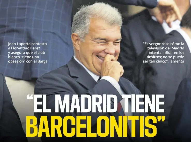 “EL MADRID TIENE BARCELONITIS”