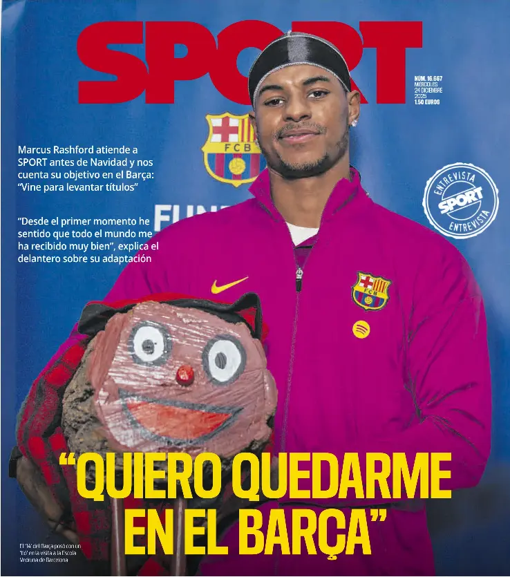“QUIERO QUEDARME EN EL BARÇA”