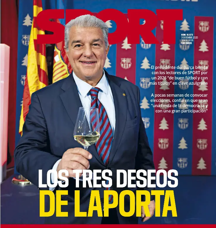 LOS TRES DESEOS DE LAPORTA