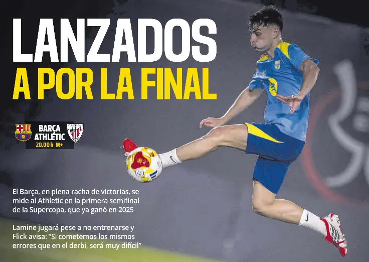 LANZADOS A POR LA FINAL