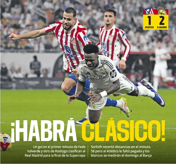 ¡ HABRÁ CLÁSICO!