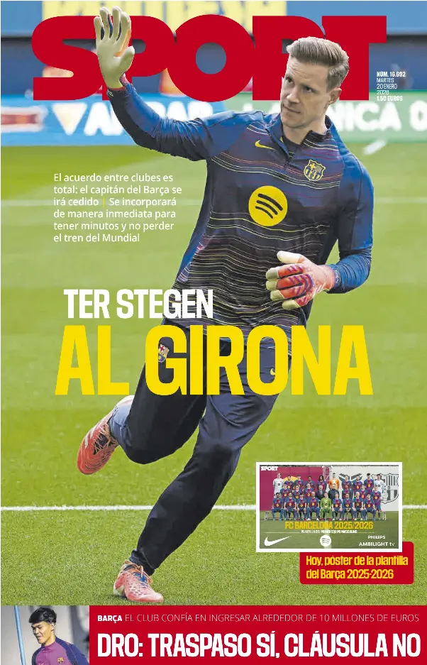 TER STEGEN AL GIRONA