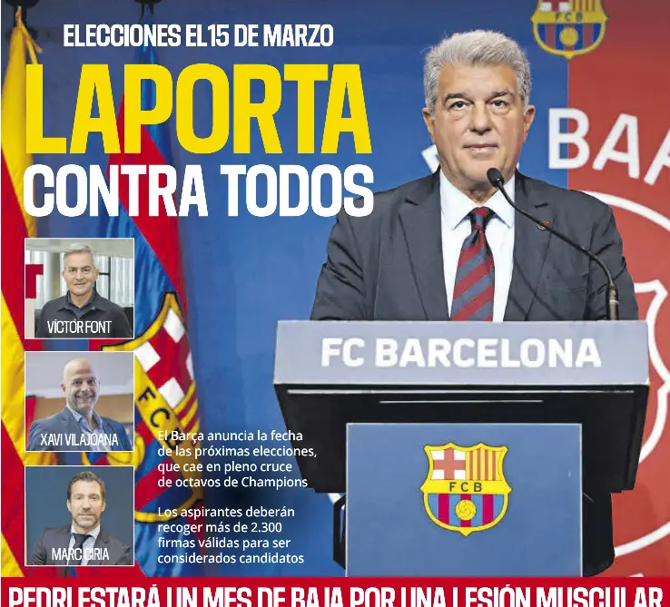 LAPORTA CONTRA TODOS