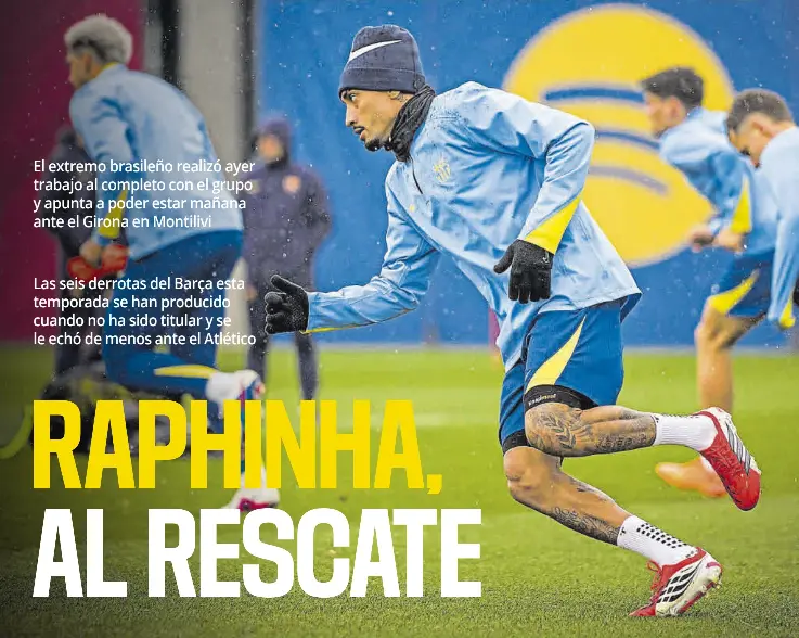 RAPHINHA, AL RESCATE