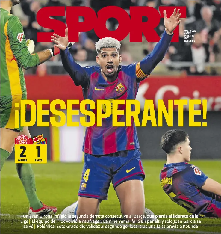 ¡ DESESPERANTE!