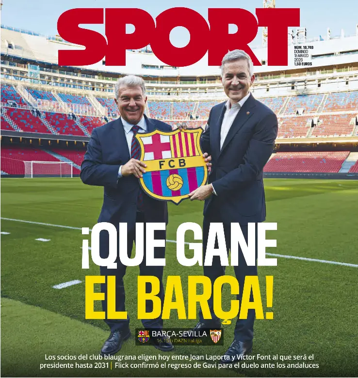 ¡ QUE GANE EL BARÇA!