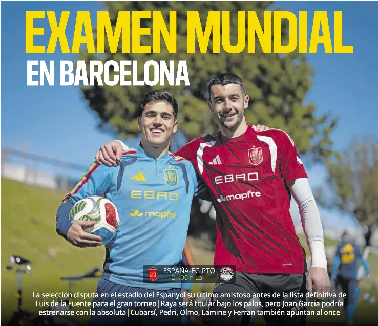 EXAMEN MUNDIAL EN BARCELONA