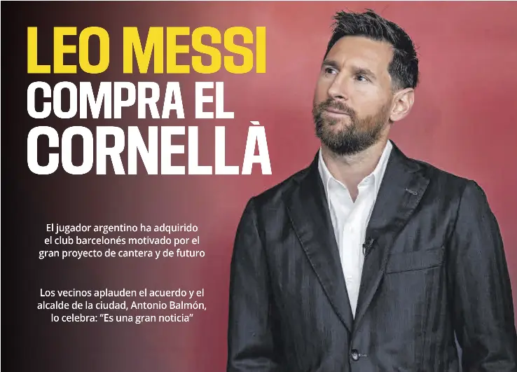 LEO MESSI COMPRA EL CORNELLÀ