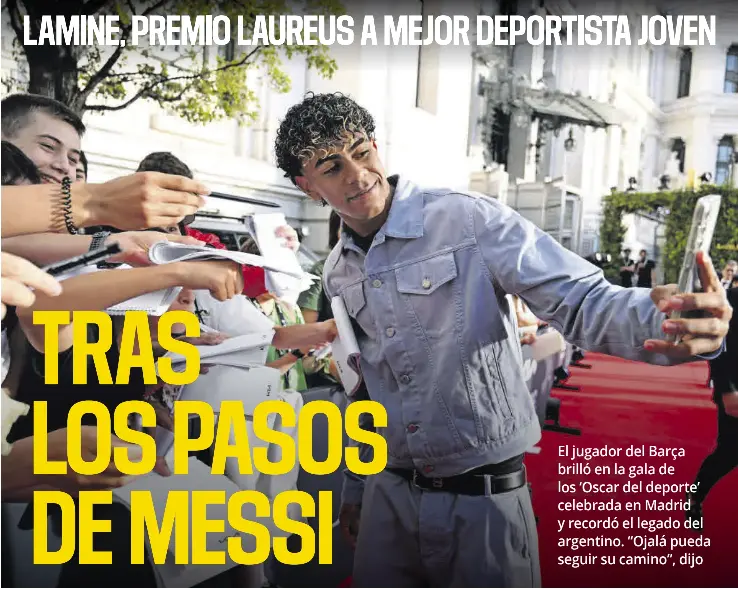 TRAS LOS PASOS DE MESSI