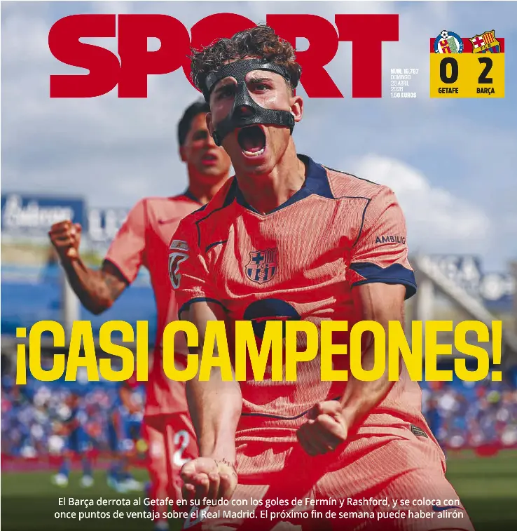 ¡ CASI CAMPEONES!