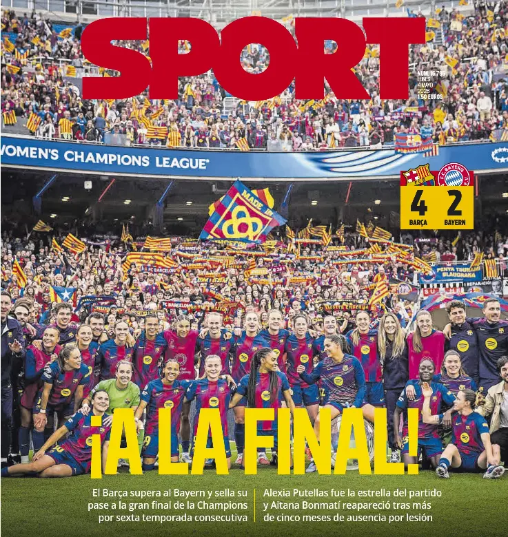 ¡ A LA FINAL!