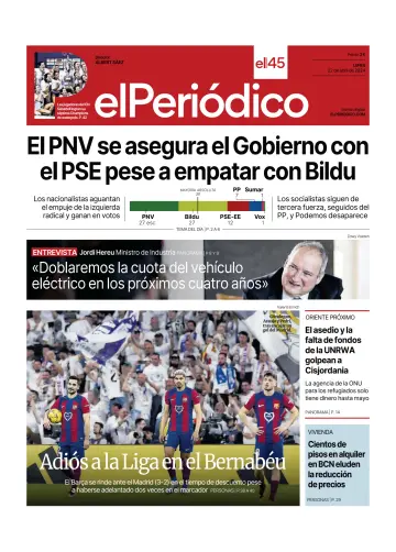 El Periódico - Castellano - 22 四月 2024