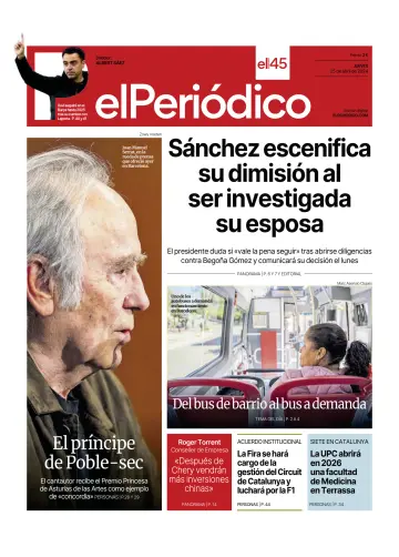 El Periódico - Castellano - 25 四月 2024