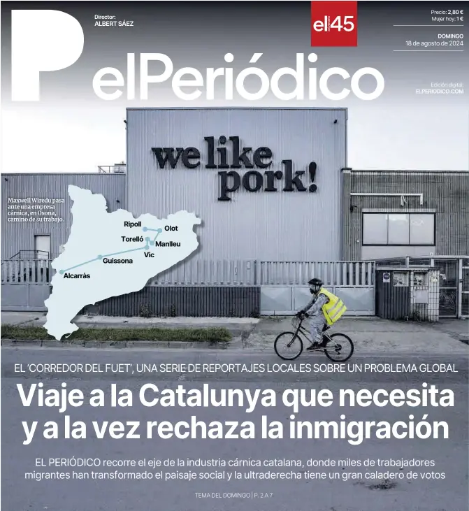 VIAJE A LA CATALUNYA QUE NECESITA Y A LA VEZ RECHAZA LA INMIGRACIÓN