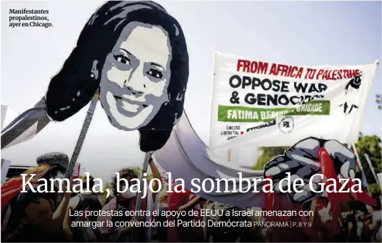 KAMALA, BAJO LA SOMBRA DE GAZA