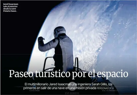 PASEO TURÍSTICO POR EL ESPACIO